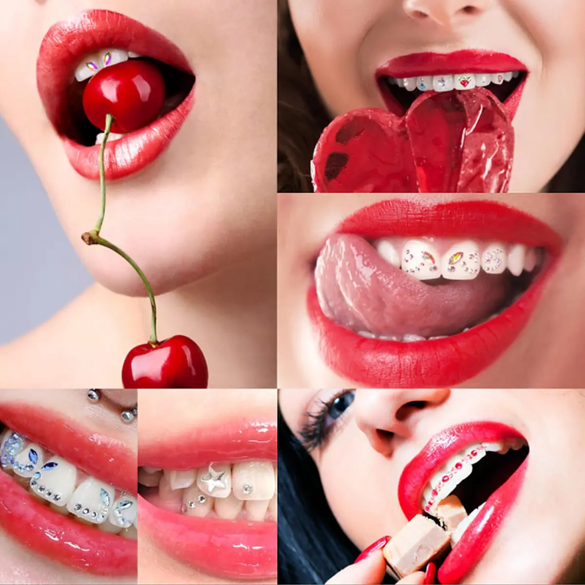 YOYOWY Tooth Gem Kit,Teeth Jewelry Kit with Glue and Light,Teeth Gems Kit for Teeth,Professional DIY Tooth Gem Kit,Crystal Smile Gems - view 4