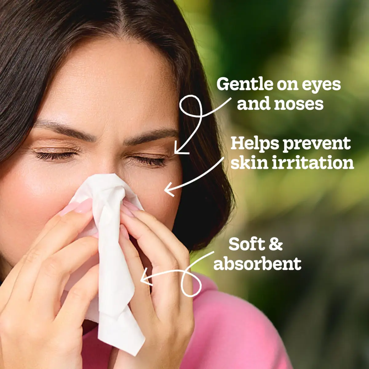 Kleenex Ultra Soft Facial Tissues Cube Boxes, 80 Tissues per Box (640 Total) | 3-Ply Softness for Sensitive Noses - view 3