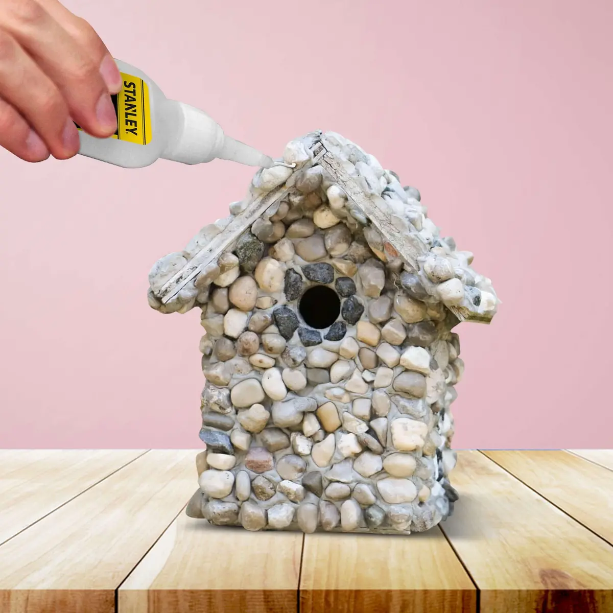 STANLEY Bonding Adhesive Spray Kit 13.5 fl oz | High-Strength Marble & Stone Glue - view 6