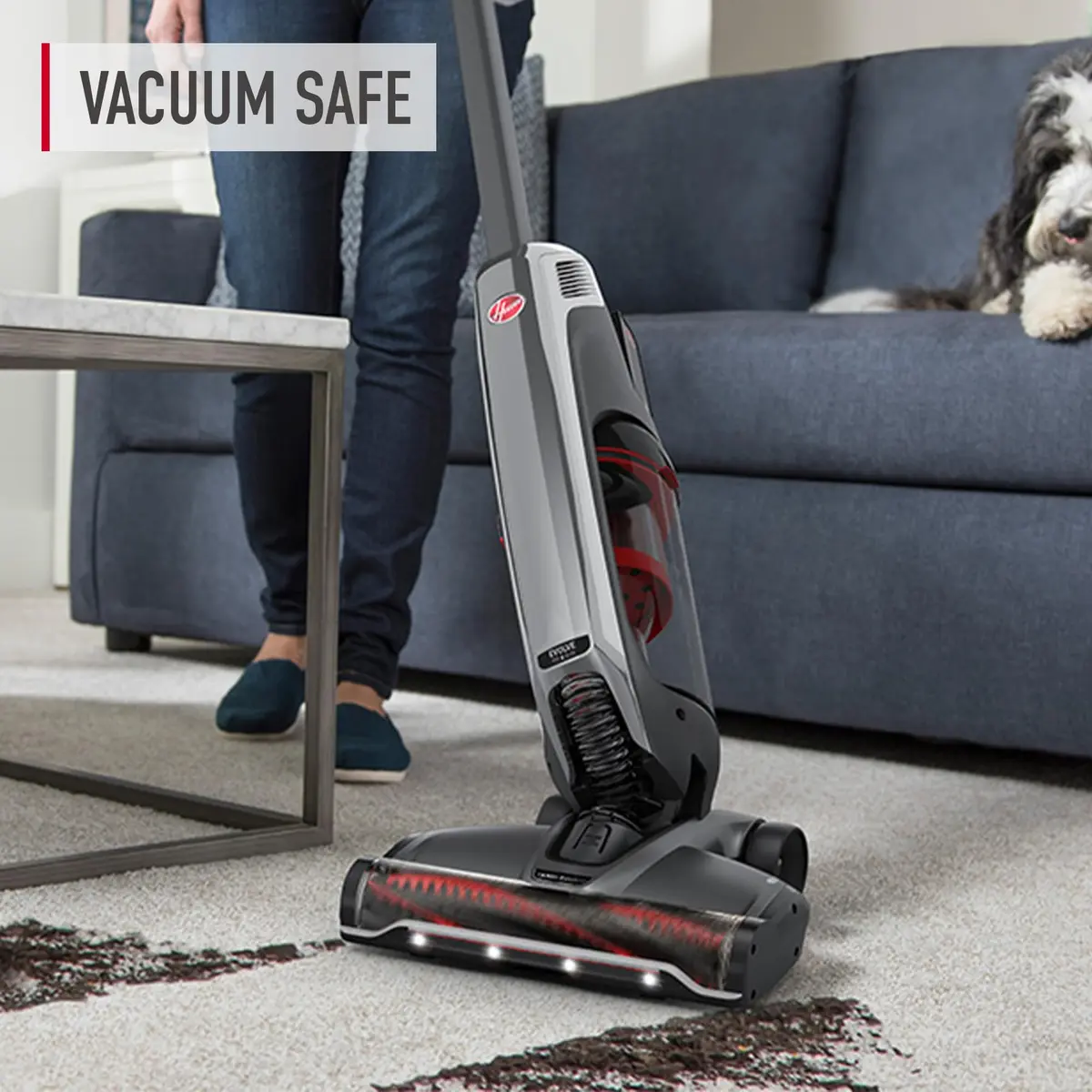 Hoover Carpet and Room Refresher Powder 32 oz (907 g) | Fresh Linen Scent, Vacuum Safe for Carpets, Rugs, Couches - view 4