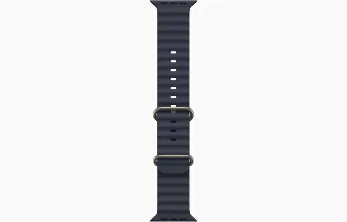 Apple Watch Ultra 2 [GPS + Cellular, 49mm] Titanium Case Blue Ocean Band | Rugged, Capable, Endurance Ready - view 2
