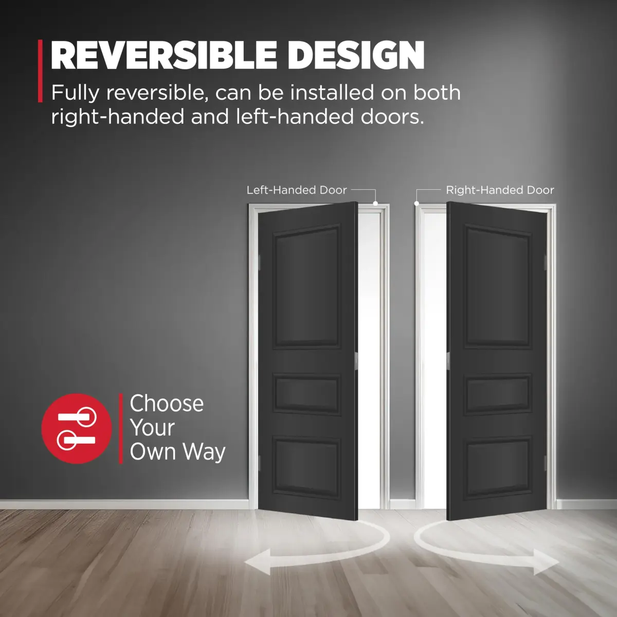 Kwikset San Clemente Entry Handleset with SmartKey Deadbolt, Satin Brass | Grade 1 BHMA Certified Security - view 8