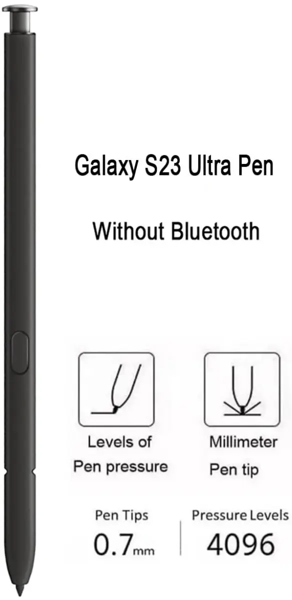 Befzygwk Replacement S Pen for Samsung Galaxy S24 Ultra 5G Stylus Pen 15.6cm (6.14in) | 4096 Pressure Levels - view 4