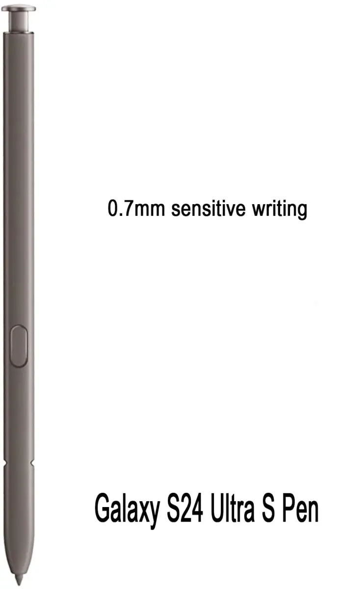 Befzygwk S Pen Replacement for Samsung Galaxy S24 Ultra 5G Stylus Pen, Violet | 4096 Pressure Levels, 0.7mm Fine Tip - view 3