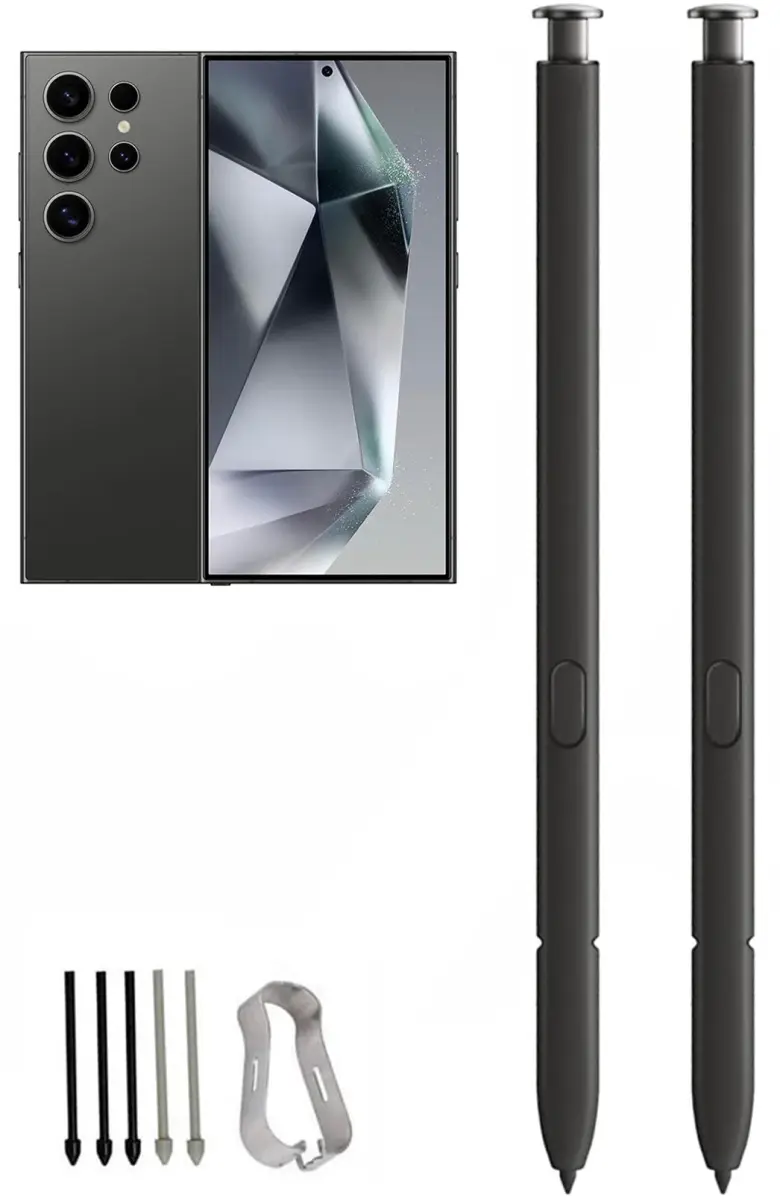 Befzygwk Replacement Stylus Pen for Samsung Galaxy S24 Ultra 5G (2-Pack, Black) | 4096 Pressure Levels - main product image