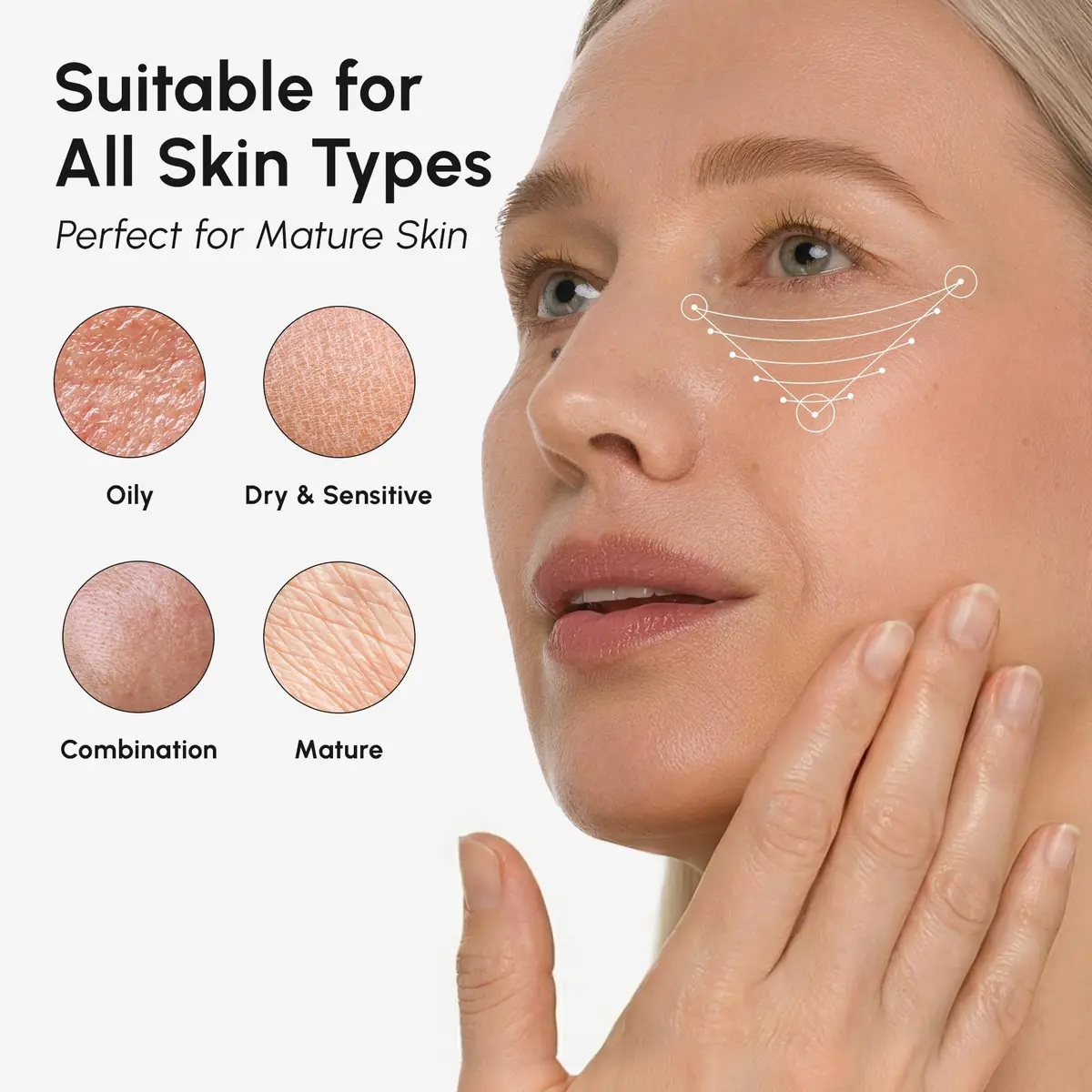 MAREE Under Eye Balm Stick - Collagen Retinol & Brightener 0.35 Oz | Hydrates & Reduces Dark Circles - view 8