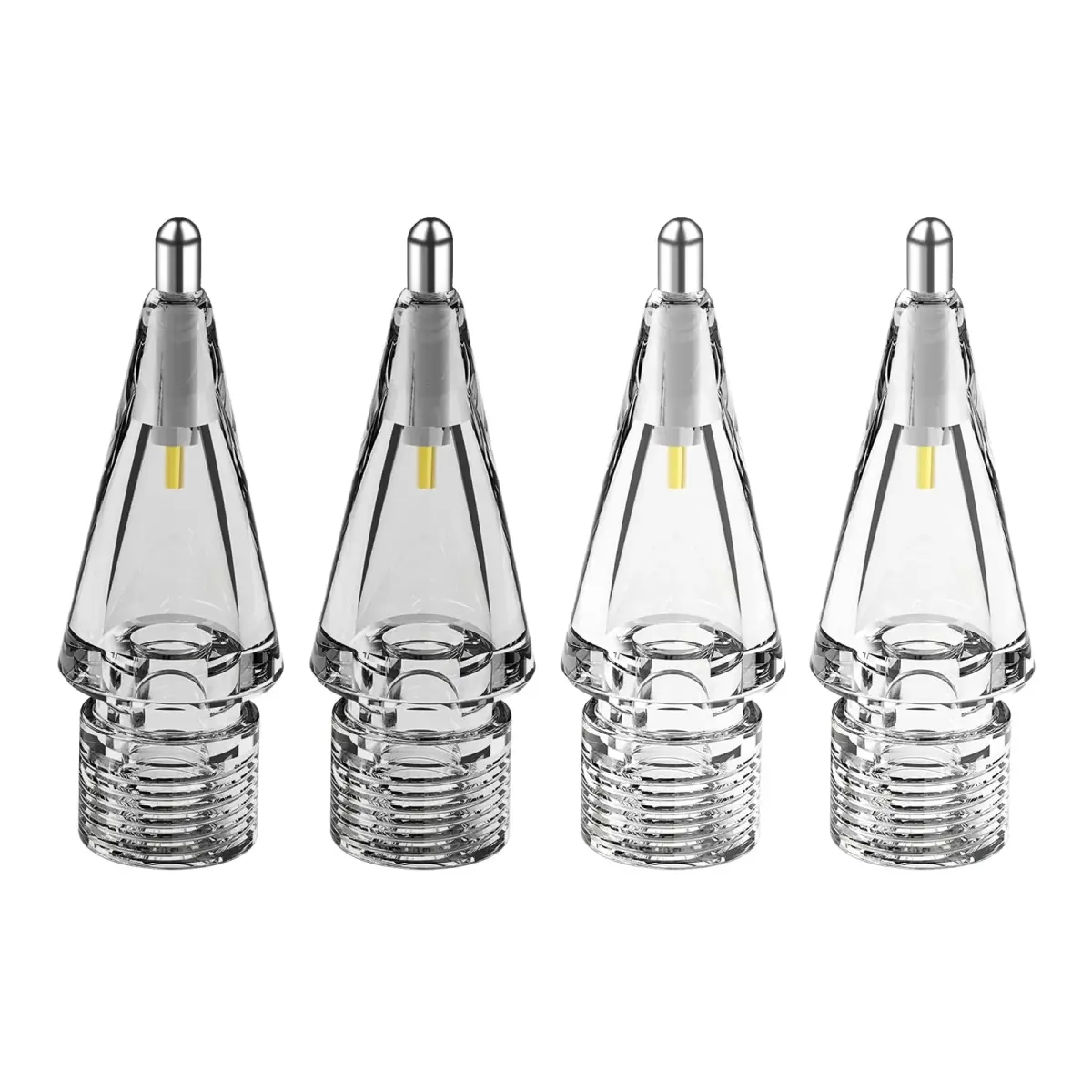 Frylaa Metal Apple Pencil Tips 4-Pack | Precision Control for 1st & 2nd Gen iPads - main product image