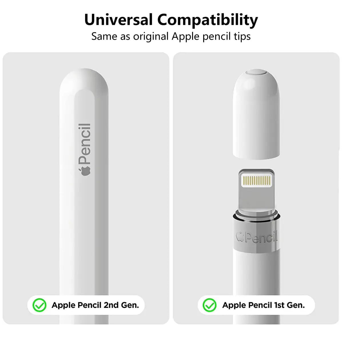 Frylaa Metal Apple Pencil Tips 4-Pack | Precision Control for 1st & 2nd Gen iPads - view 2