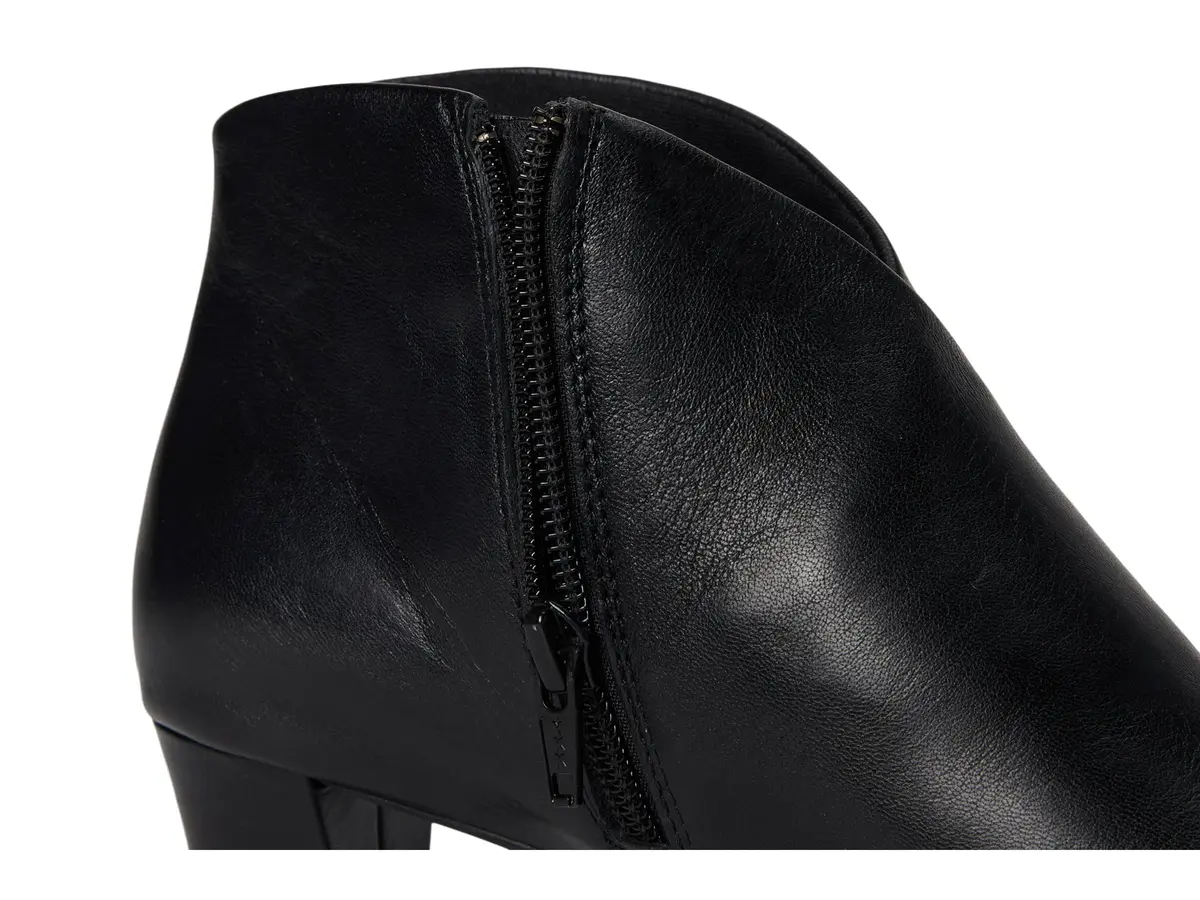 David Tate Prestige Boot Black Nappa Leather 10.5 | Stylish & Comfortable Ankle Boot with Leather Side Zipper - view 8