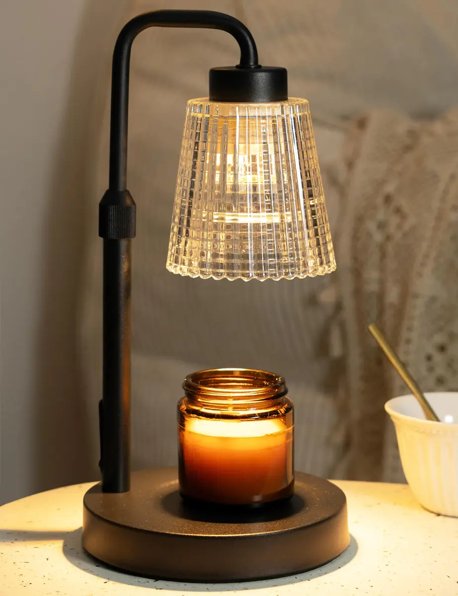 GODONLIF Candle Warmer Lamp with Timer, Home Decor for Women | Dimmable, Adjustable Height, Safe & Elegant - main product image
