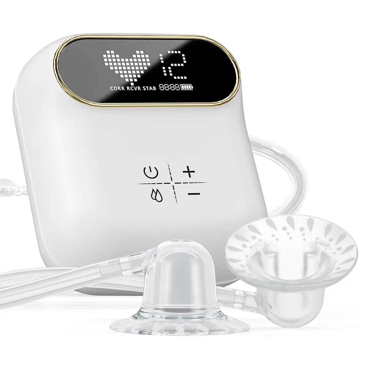 Rolevin Electric Nipple Corrector 12 Gears Rechargeable | Helps Breastfeeding Flat Inverted Nipples - main product image