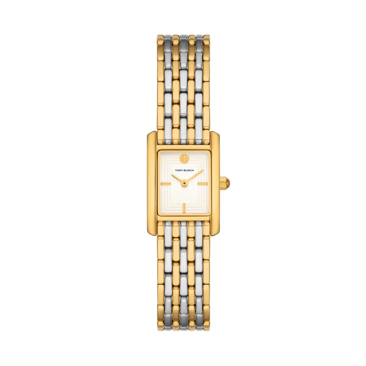 Tory Burch Women's Eleanor Small Two-Tone Stainless Steel Bracelet Watch | Elegant, Water-Resistant 30m - main product image