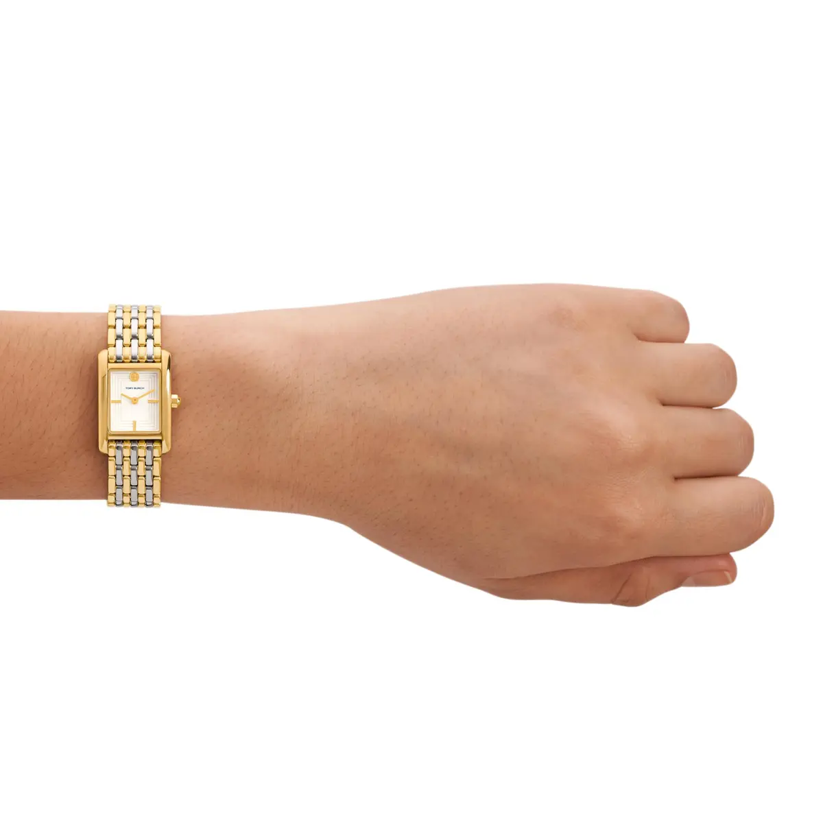 Tory Burch Women's Eleanor Small Two-Tone Stainless Steel Bracelet Watch | Elegant, Water-Resistant 30m - view 4