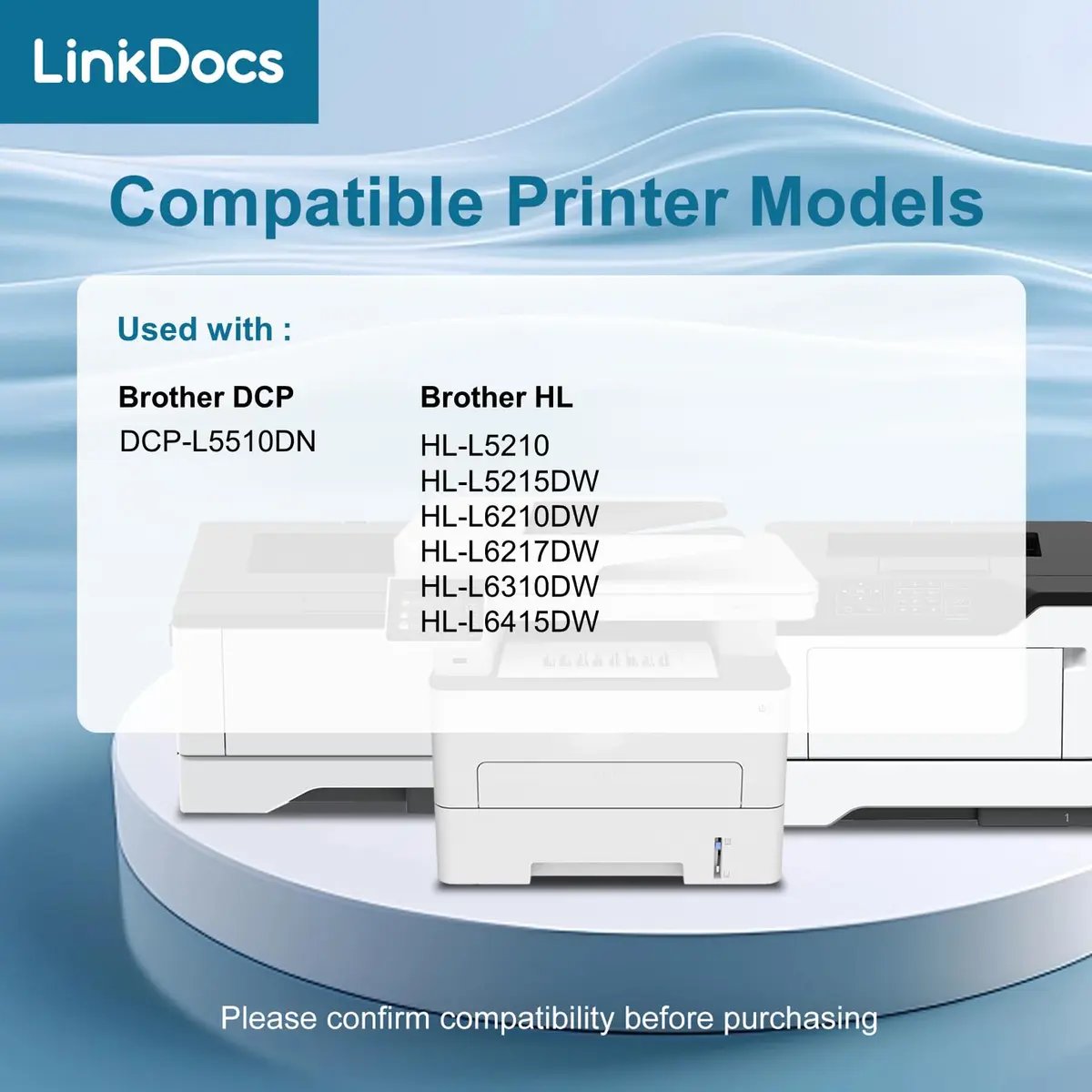 LinkDocs DR920 High Yield Imaging Drum Unit for Brother Printers | 45,000 Pages, Compatible with HL-L5210 HL-L6210DW - view 2