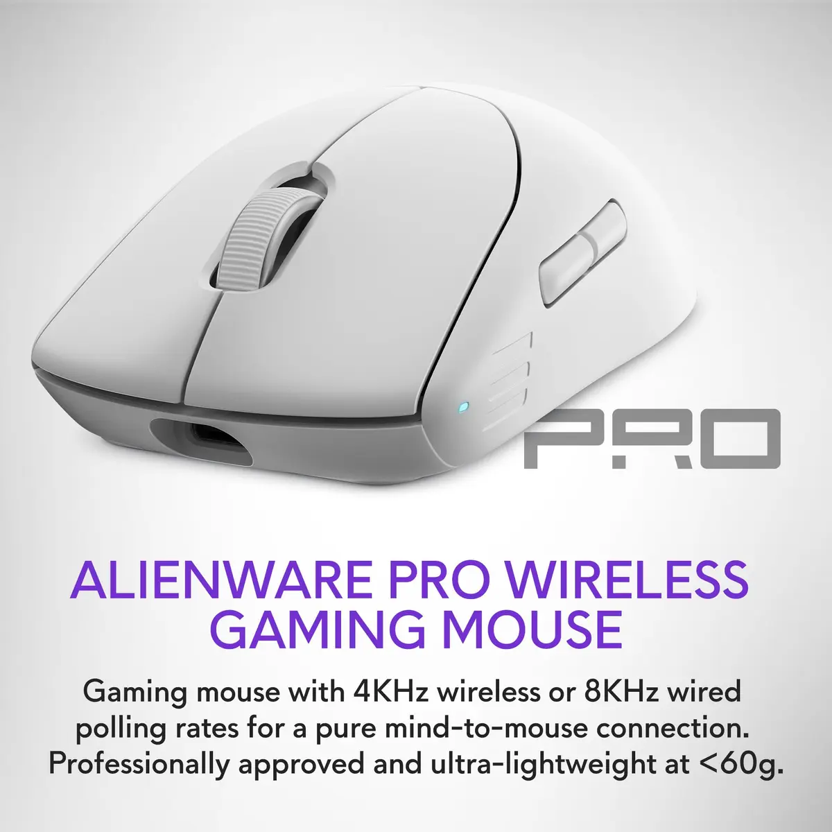 Alienware Pro Wireless Gaming Mouse LL Pro WL 26,000 DPI | 6 Buttons for Gaming & Precision - view 2