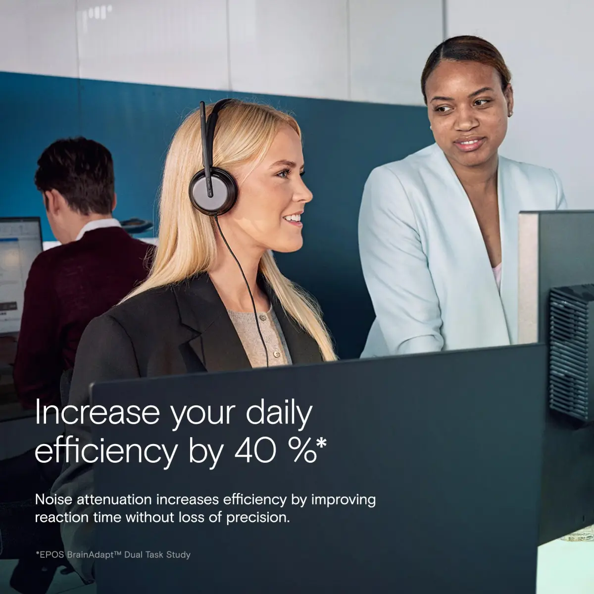 EPOS IMPACT 860T ANC Wired Headset with Noise Cancellation & USB-C | 192g (6.77 oz) - view 6