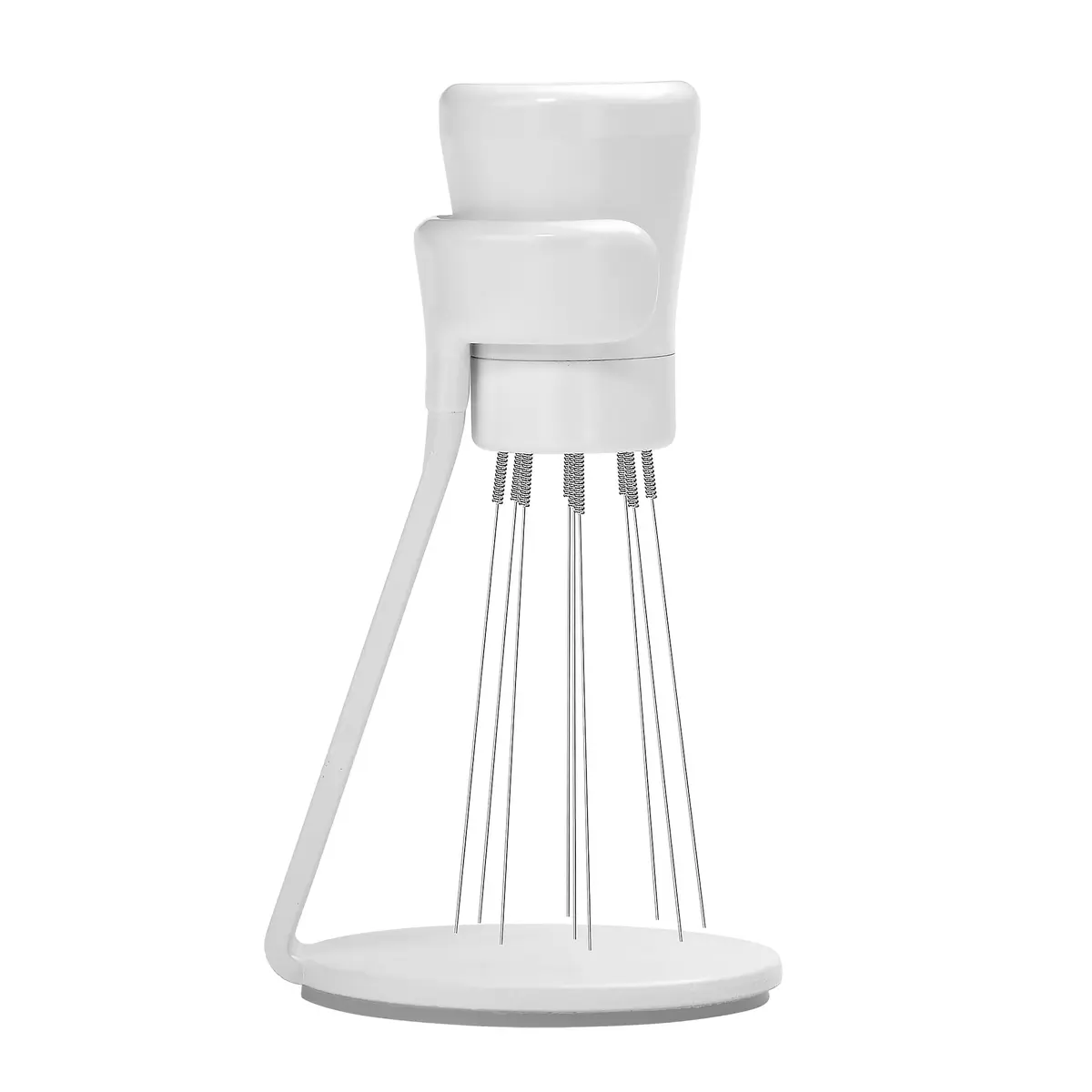 Normcore WDT Tool V2.1 with Stand - 0.23mm 9 Prong Espresso Distribution Tool | Magnetic Coffee Stirrer with 16 Extra Needles - view 6