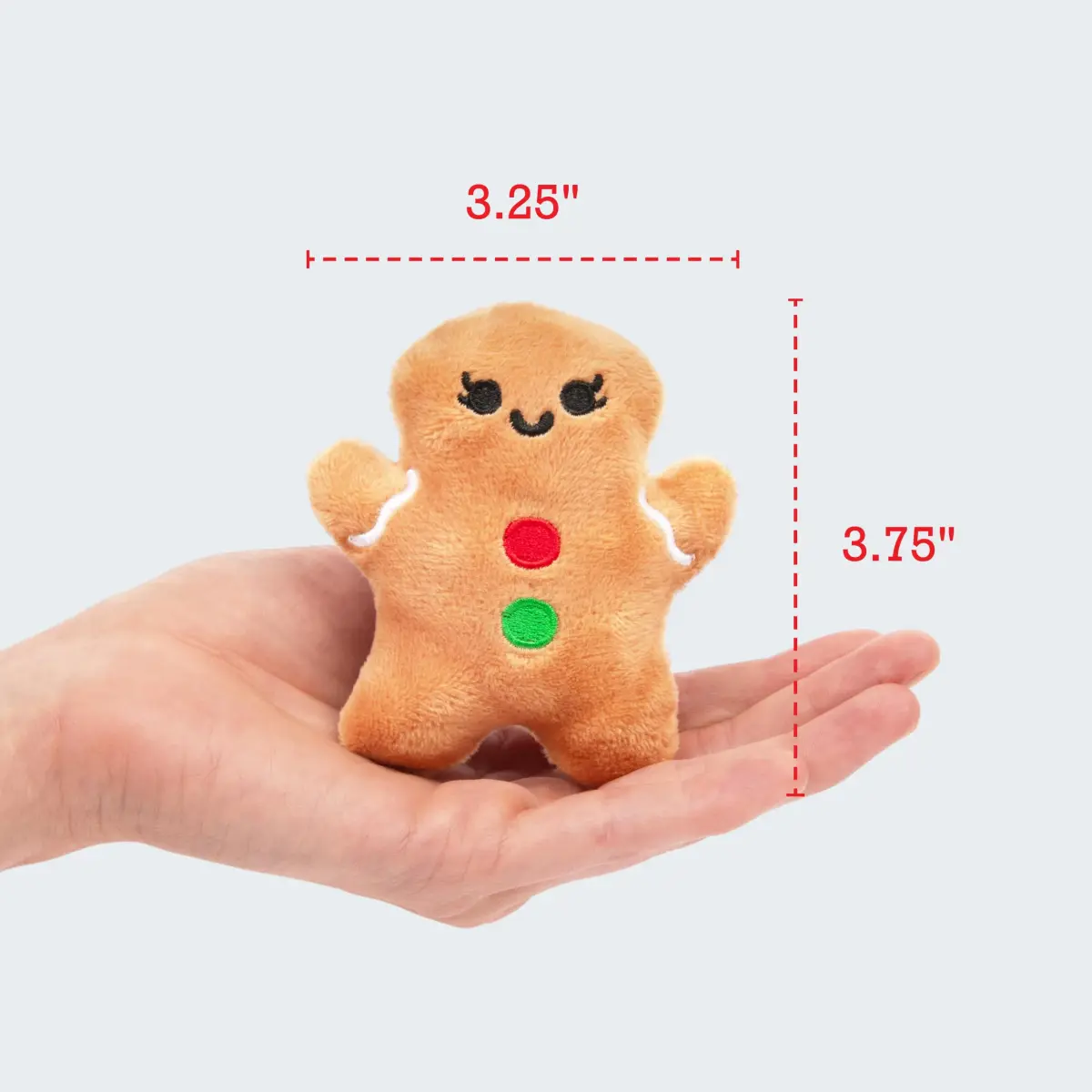WHAT DO YOU MEME? Emotional Support Gingerbread Plushies Set | 5 Plushies + Carrier - view 4