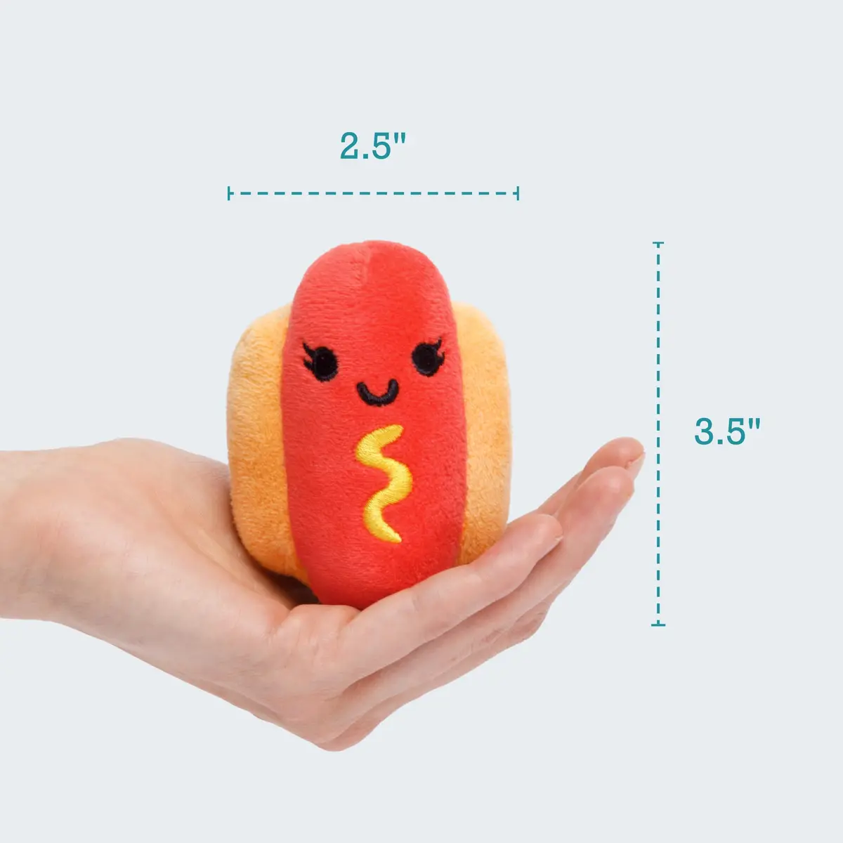 WHAT DO YOU MEME? Emotional Support Hot Dogs Plushies 18cm (7 inches) | ASTM-Tested Toy Figure - view 4