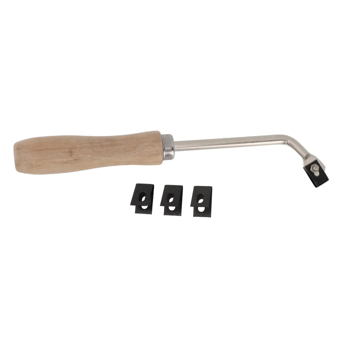 BTSEURY PVC Plastic Floor Slotting Knife Groover Beech Wood Handle with 3 Blades | For PVC Floor Grooving - view 6