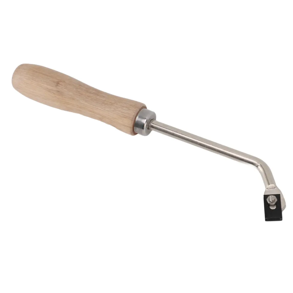 BTSEURY PVC Plastic Floor Slotting Knife Groover Beech Wood Handle with 3 Blades | For PVC Floor Grooving - view 2