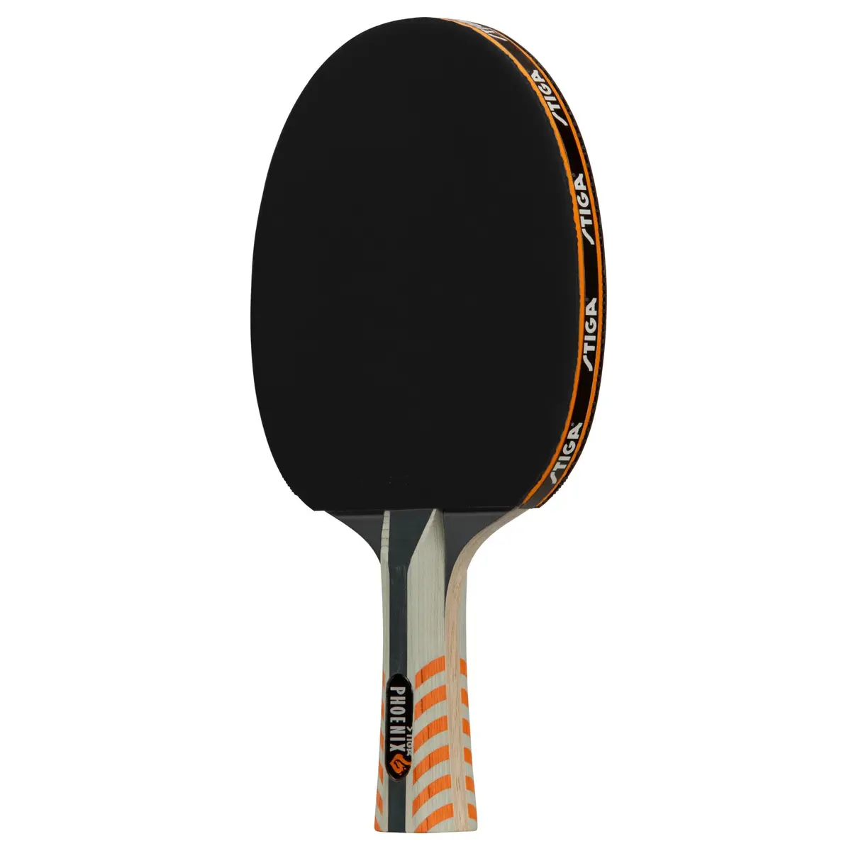 STIGA Phoenix Ping Pong Paddle - 5-Ply Ultra-Light Balsa Blade - 2mm ITTF-Approved Rubber - Flared Handle - Competitive Table Tennis Racket (Red, One Size) - view 2