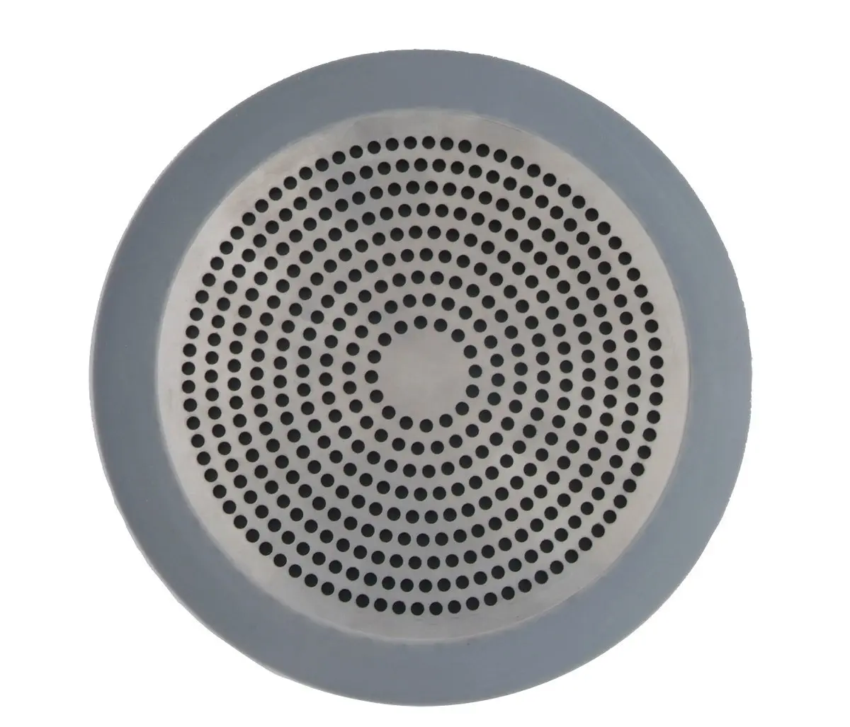 212 Main 5.75 in. OD Shower Strainer Chrome Rubber | Replacement for Kitchen Sink - main product image