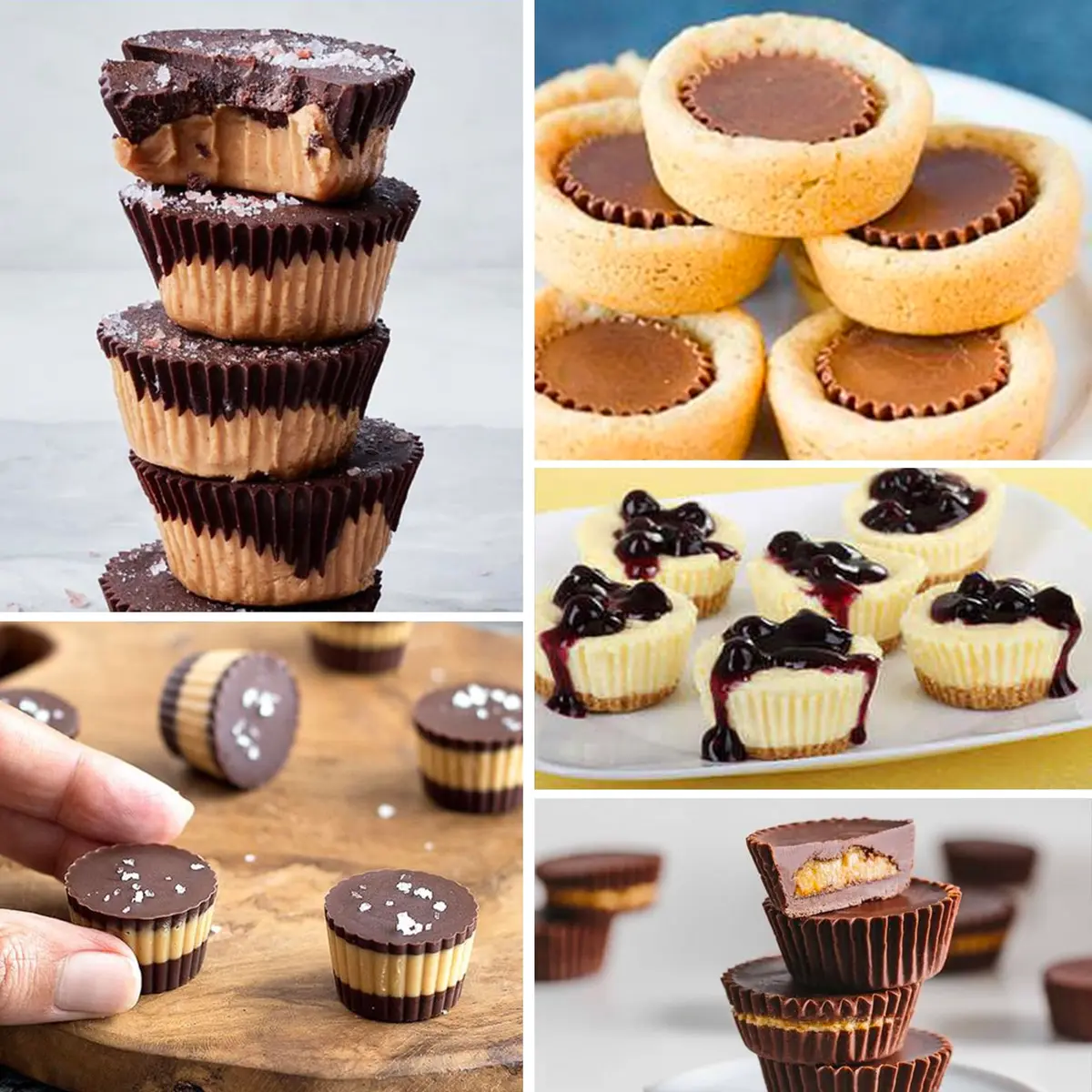 Sidosir Peanut Butter Cup Mold 3pcs | Silicone Mini Tart Pan for Fat Bombs & Candy (11" x 8.2") - view 7