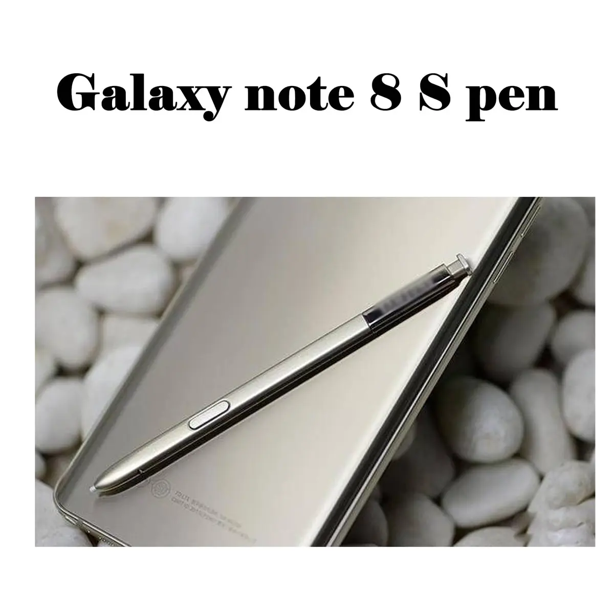 Alovexiong Silvery Input Pen Replacement for Samsung Galaxy Note 8 | 4096 Pressure Levels - view 3