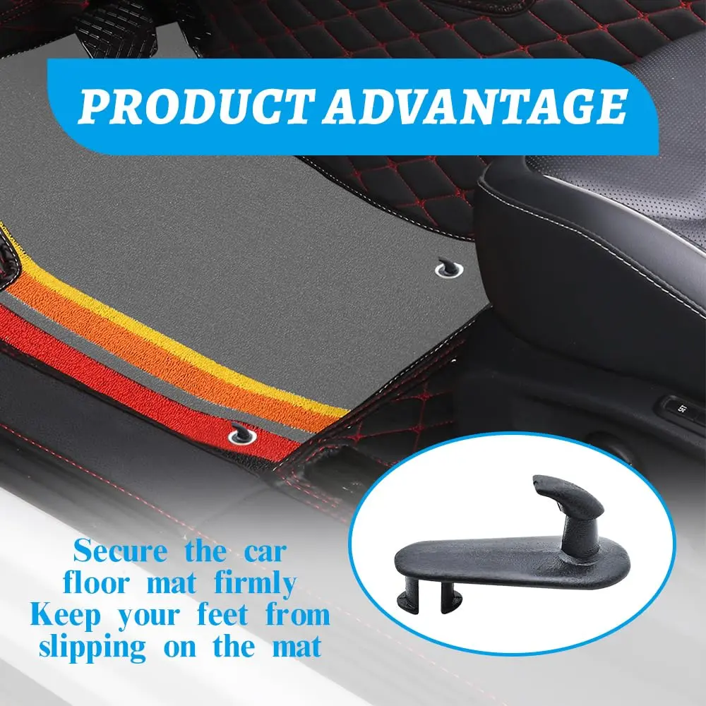 Kutyun Car Floor Mat Clips 4PCS | Secure Fixing for Toyota & Lexus Vehicles - view 4