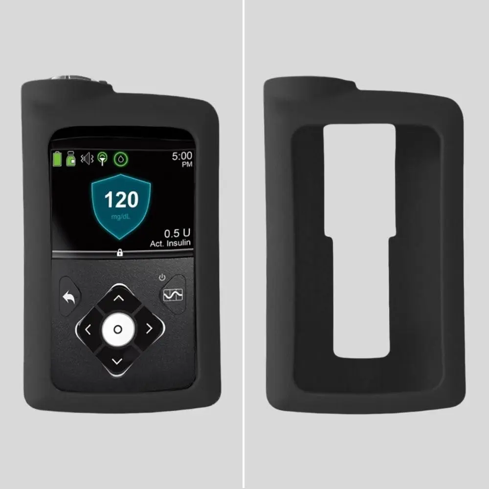 Sugar Medical Silicone Protective Cover for Medtronic MiniMed 630G/640G/670G/770G Insulin Pumps | Black, 1-Pack - view 5