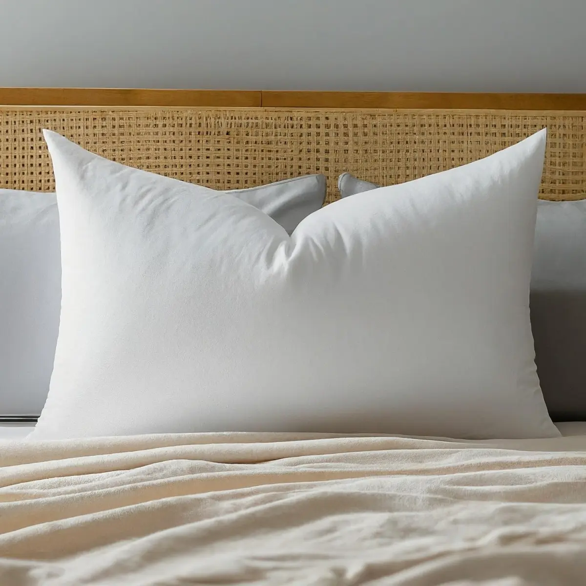 DaDa Bedding 20x28 Pillow Insert | Medium Firm, Premium Polyester, Support for Side & Back Sleepers - view 6