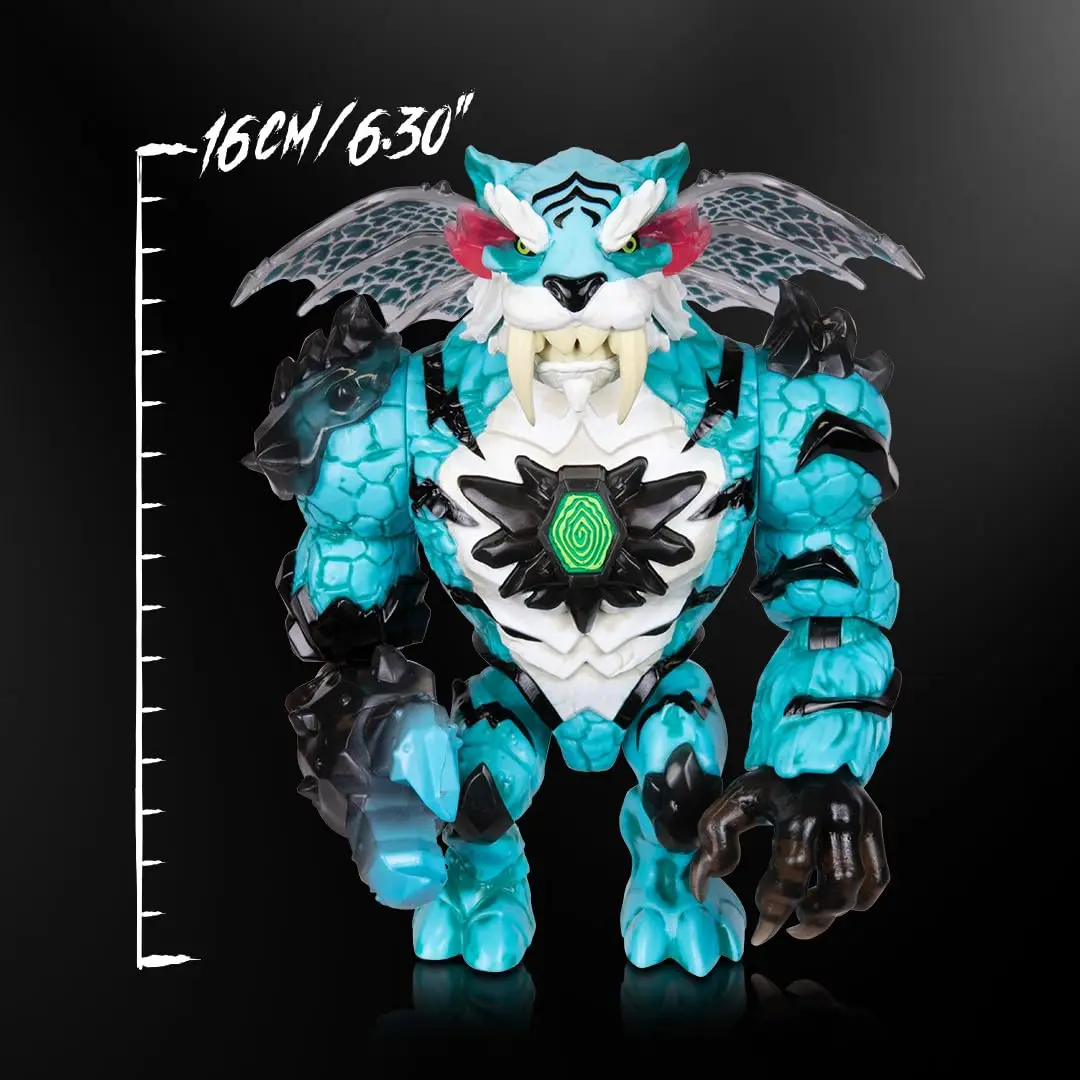 MRBEAST LAB Apex Beast Tiger Collector Figure 15.8cm (6.25-Inch) | ASTM-Tested Toy Figure for Kids 3-12 - view 2