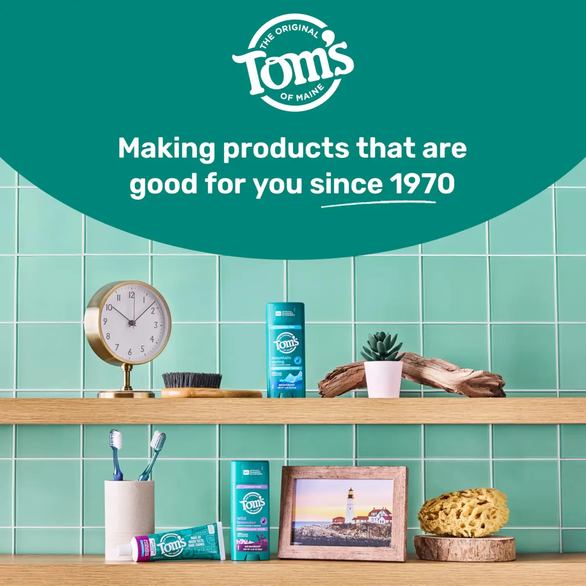 Tom's of Maine Antiplaque and Whitening Toothpaste Spearmint 4.5 oz (128g) Tubes (3-Pack) | Fluoride-Free Whitening & Tartar Control - view 8