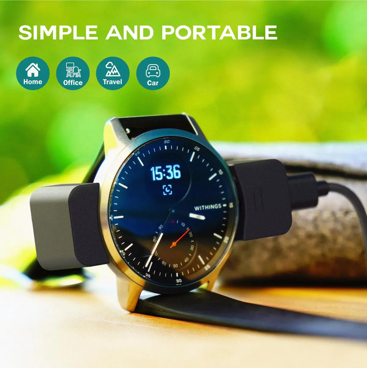 TUSITA Charger Cable Compatible with Withings Scanwatch 2 | 1M Fast Charging - view 7