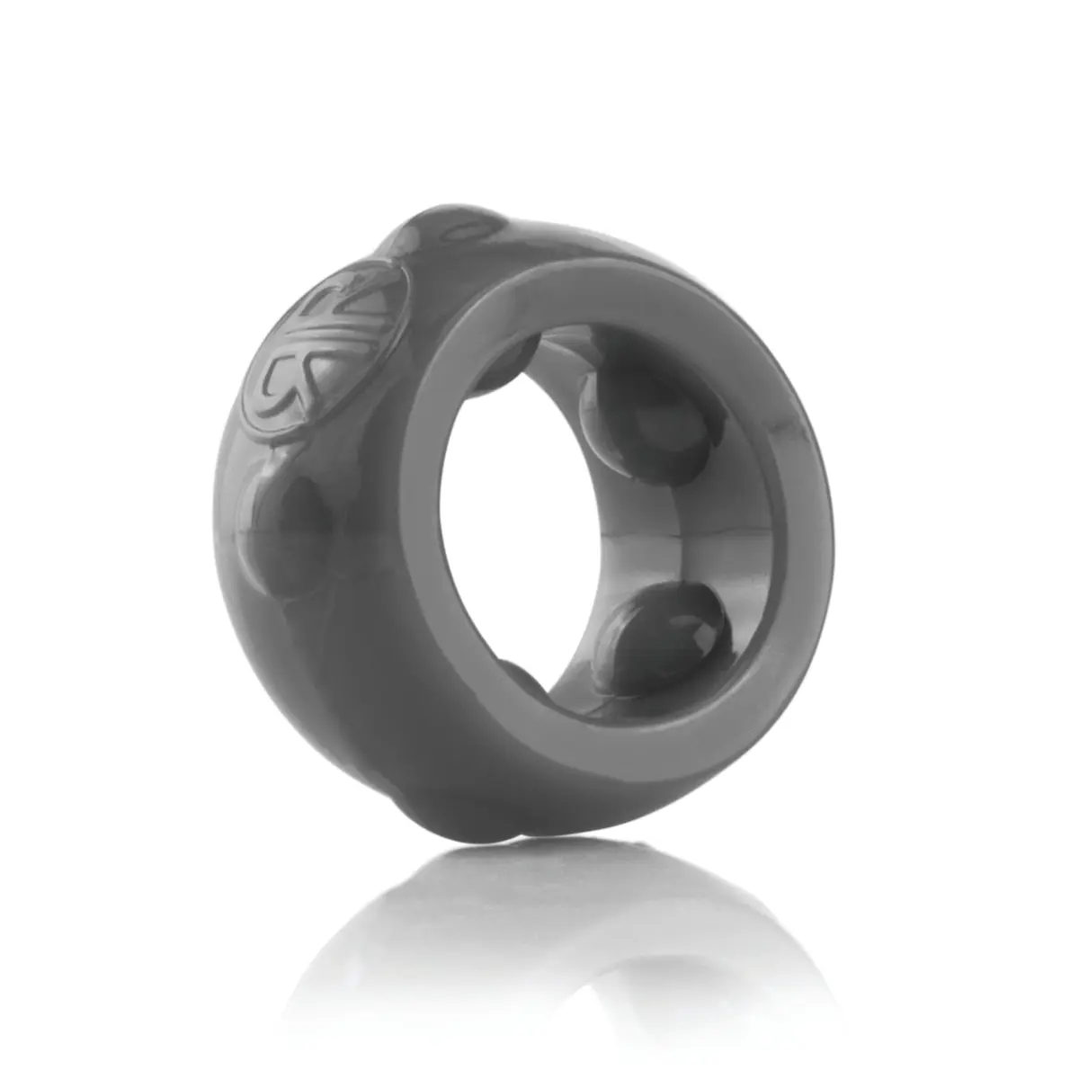 Screaming O Cock Ring for Couples, Stretchy Ranglers Cannonball, Black, 1ct - view 2