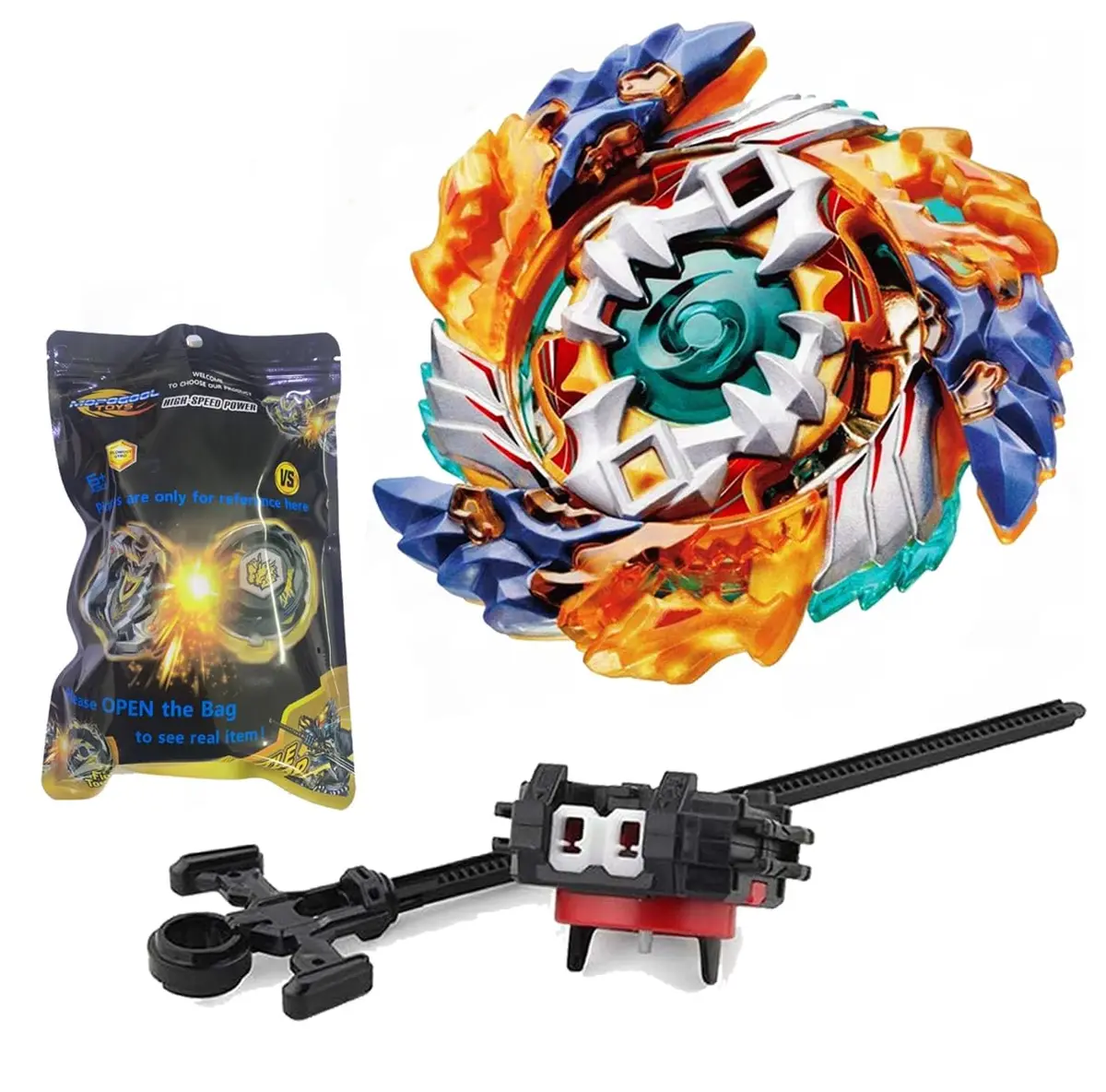 Absdcom Geist Fafnir Battling Tops with Launcher | 1 Pack - view 3
