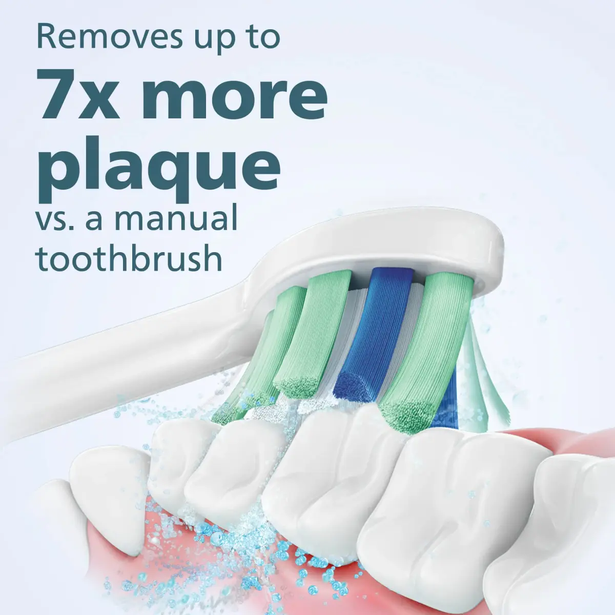 Philips Sonicare Cordless Power Flosser 3000 & 4100 Power Toothbrush Combo - Black | Healthier Gums & Cleaner Teeth - view 5