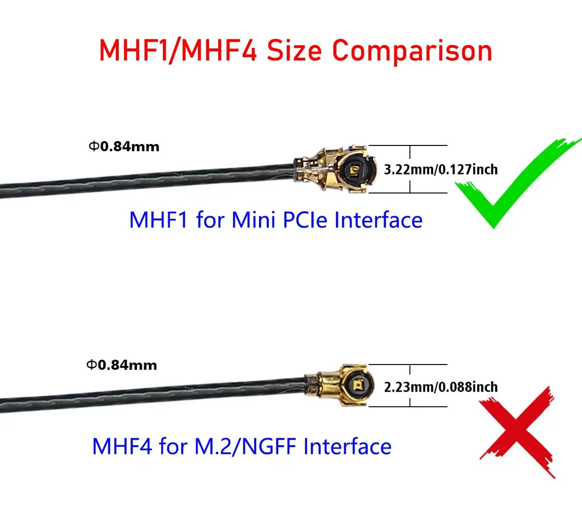 Tenmory 915MHz LoRa Antenna Indoor 3dBi Gain Omni SMA Male + U.FL MHF1 Cable | Ideal for IoT & LoRa Devices - view 4