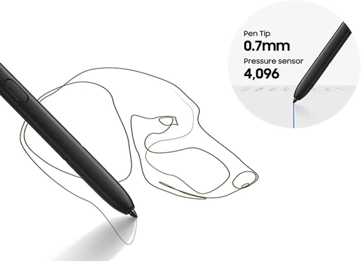 Peixiong S24 Ultra S Pen for Samsung Galaxy S24 Ultra 5G Stylus Pen Replacement, Yellow Gold (1 Pen) - view 6