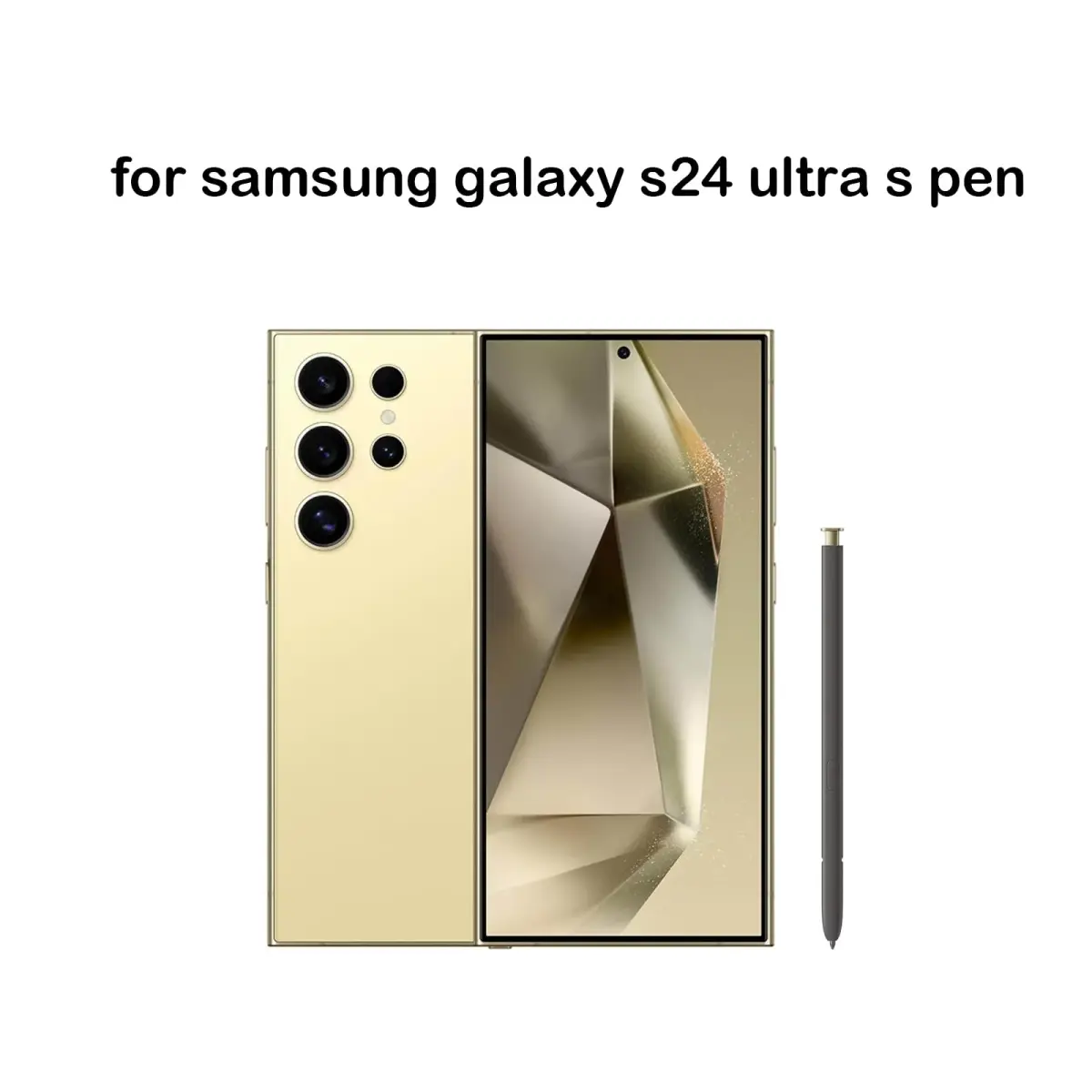 Alovexiong S24 Ultra S Pen for Samsung Galaxy S24 Ultra Stylus Pen Replacement, Gold | Compatible with Samsung Galaxy S24 Ultra - view 3