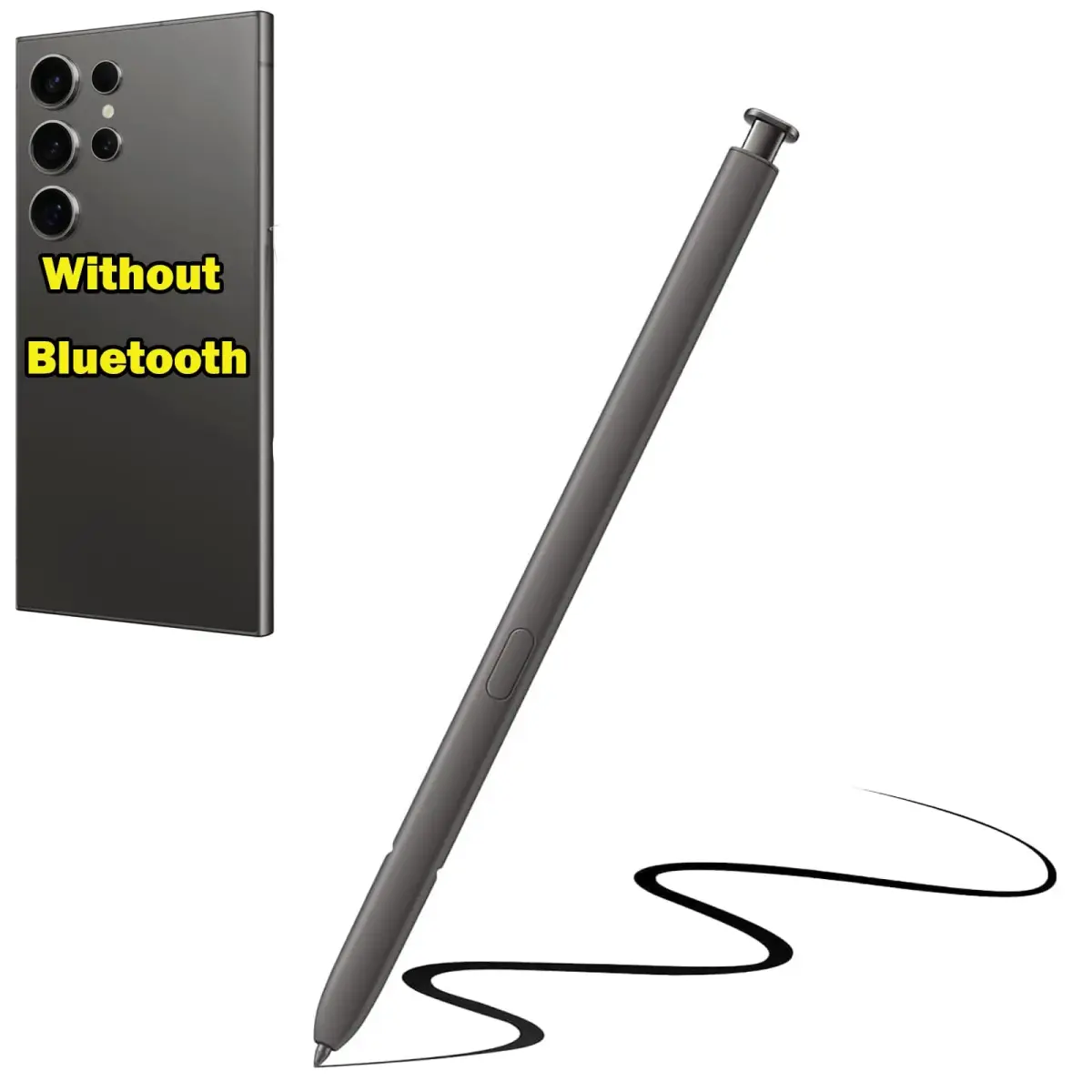 Alovexiong S24 Ultra S Pen Replacement Stylus for Samsung Galaxy S24 Ultra, Dark Gray | Precision Input Pen - main product image