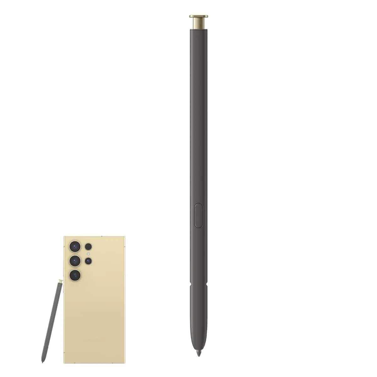 CaoXiong S24 Ultra S Pen Replacement for Samsung Galaxy S24 Ultra Stylus (Yellow Gold) | Durable Aluminum - main product image