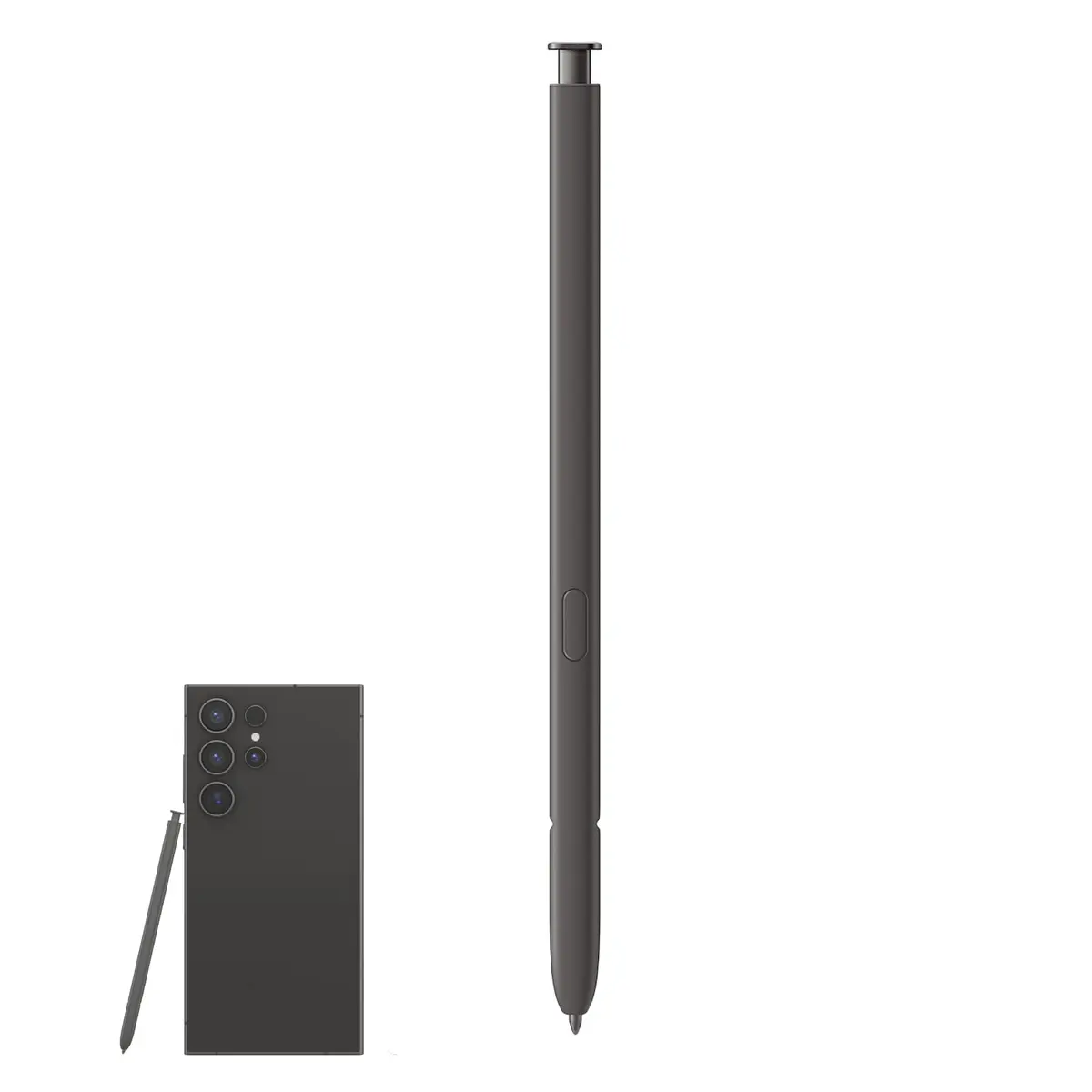 CaoXiong S24 Ultra S Pen Replacement for Samsung Galaxy S24 Ultra Stylus Dark Gray | Durable Aluminum - main product image