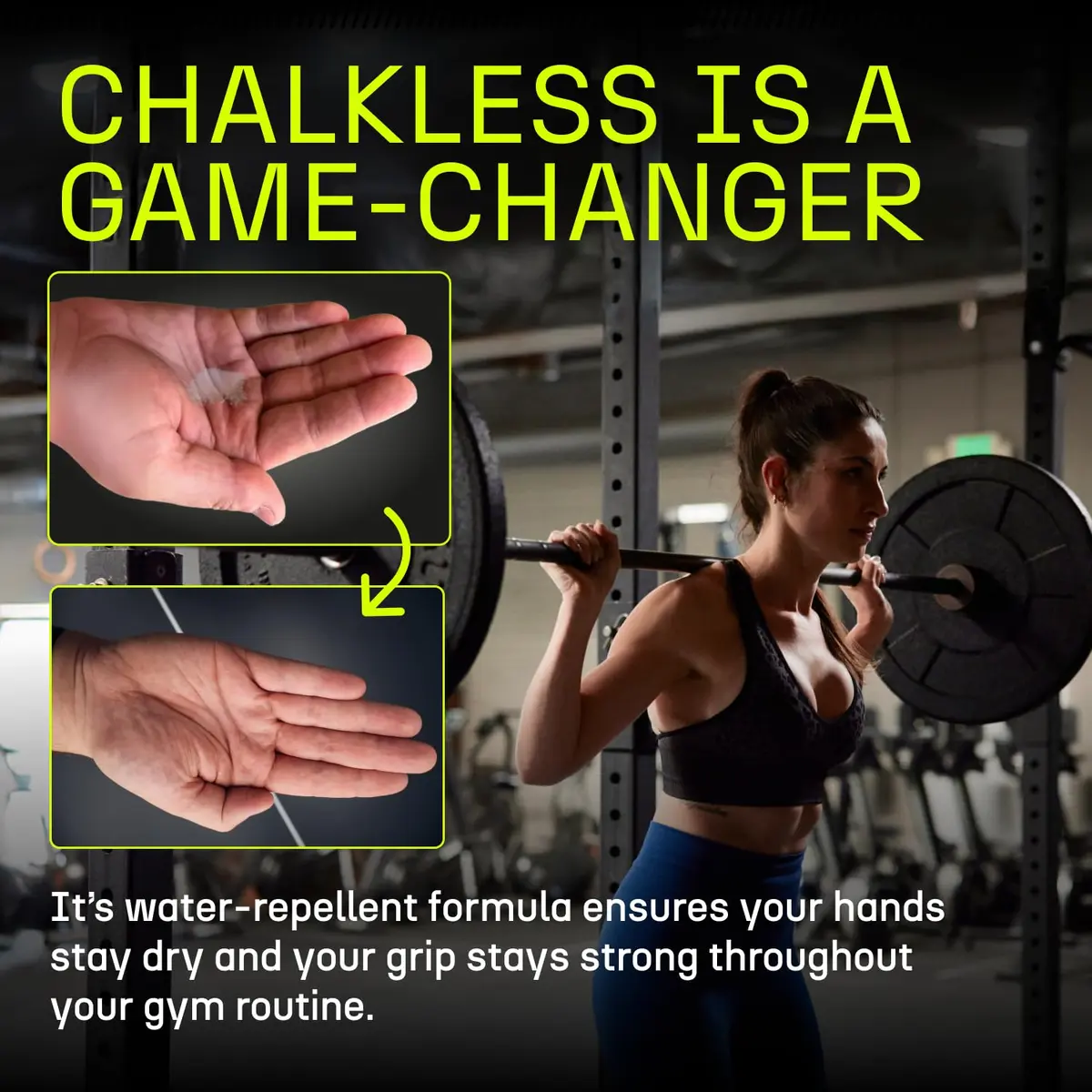 Chalkless Grip Enhancer 15g (0.53 oz) | Premium Liquid Chalk Alternative for Weightlifting, Yoga, Gaming - view 4