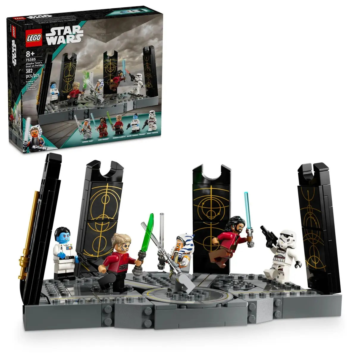 LEGO Star Wars Ahsoka Tano’s Duel on Peridea Building Toy 382 Pieces | ASTM-Tested Educational Toy for Kids 8+ - main product image