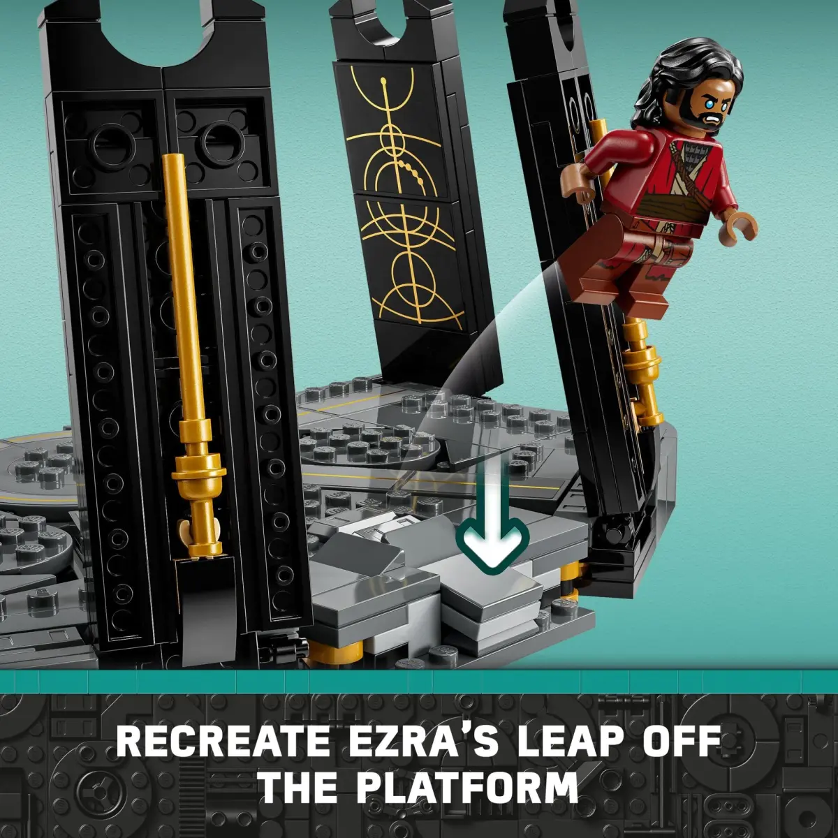 LEGO Star Wars Ahsoka Tano’s Duel on Peridea Building Toy 382 Pieces | ASTM-Tested Educational Toy for Kids 8+ - view 5