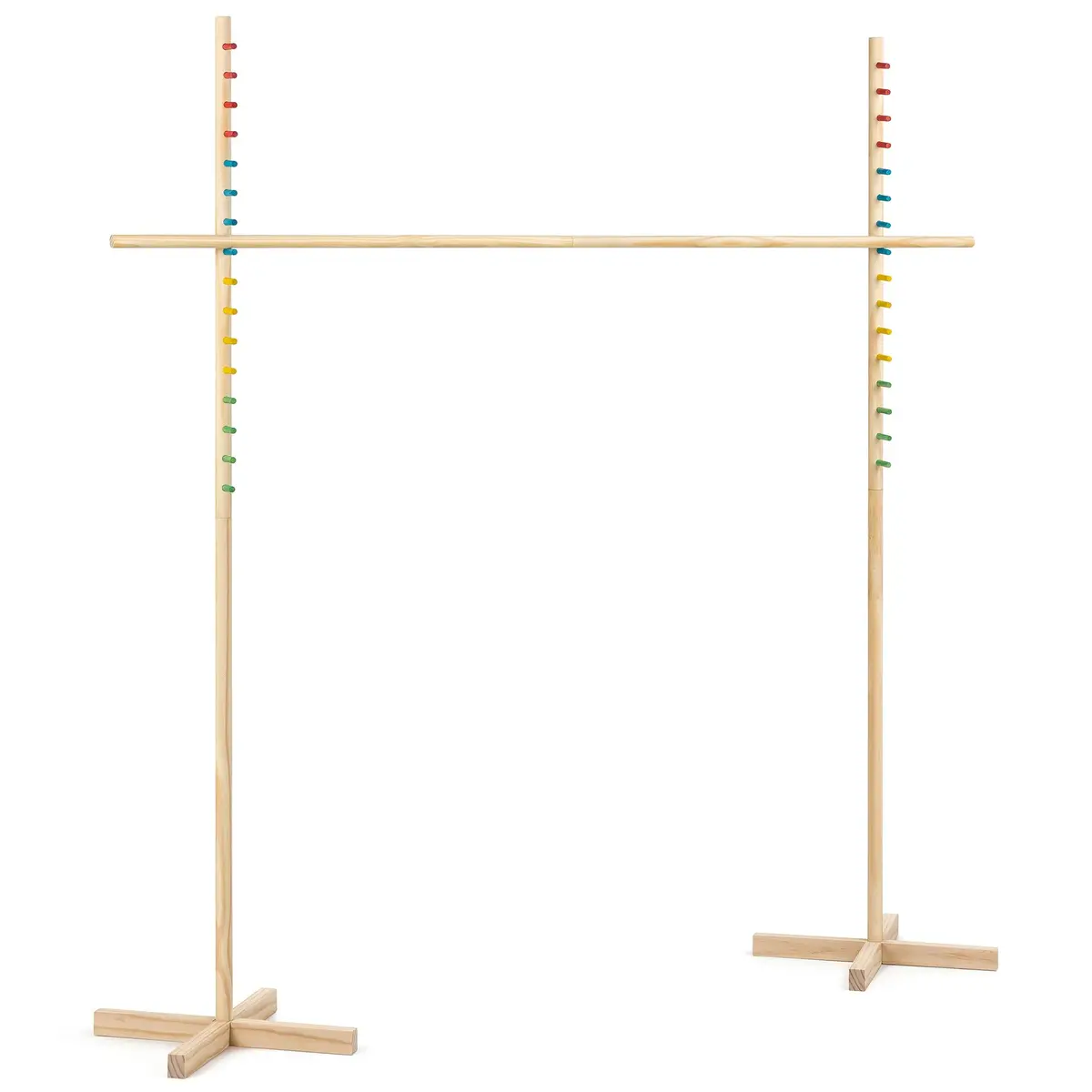 Grasshopper Games Limbo Classic Game, Wooden Set, Test Flexibility & Balance, Outdoor & Indoor Play, Travel Bag, Family Age 3+ - main product image