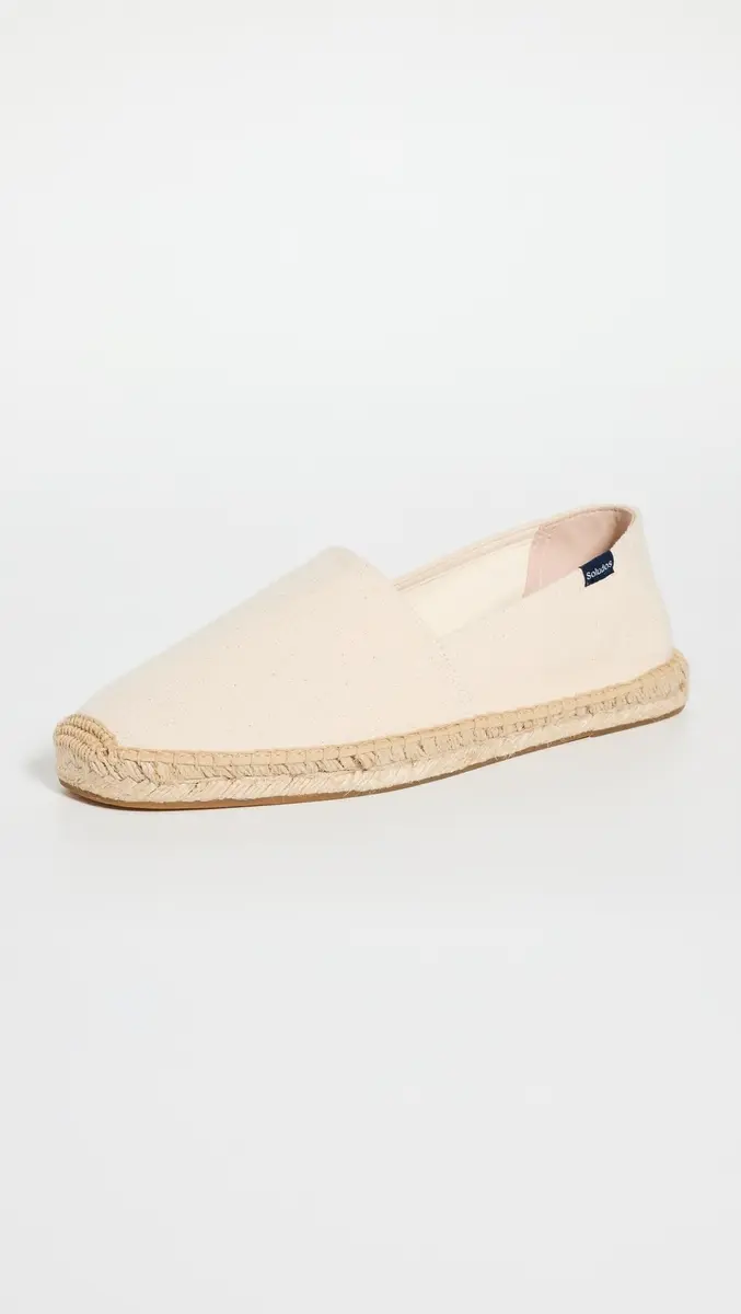 Soludos Dali Slip On Espadrilles 12-12.5 Medium US | Organic Cotton Canvas, Jute Sole - view 2