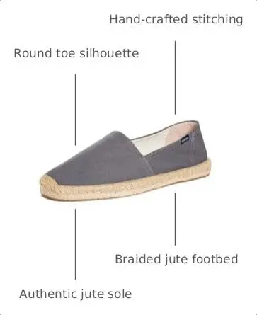 Soludos Men's Dali Slip On Espadrilles 10-10.5 Medium US | Organic Cotton Canvas, Jute Outsole - view 3
